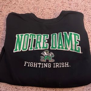notre dame sweatshirt